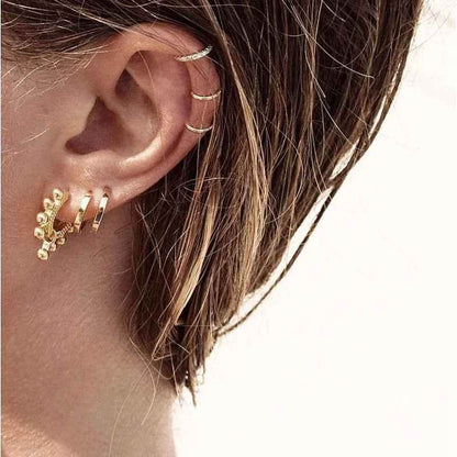 Liora Ear Cuffs - RIYOVA Jewelry
