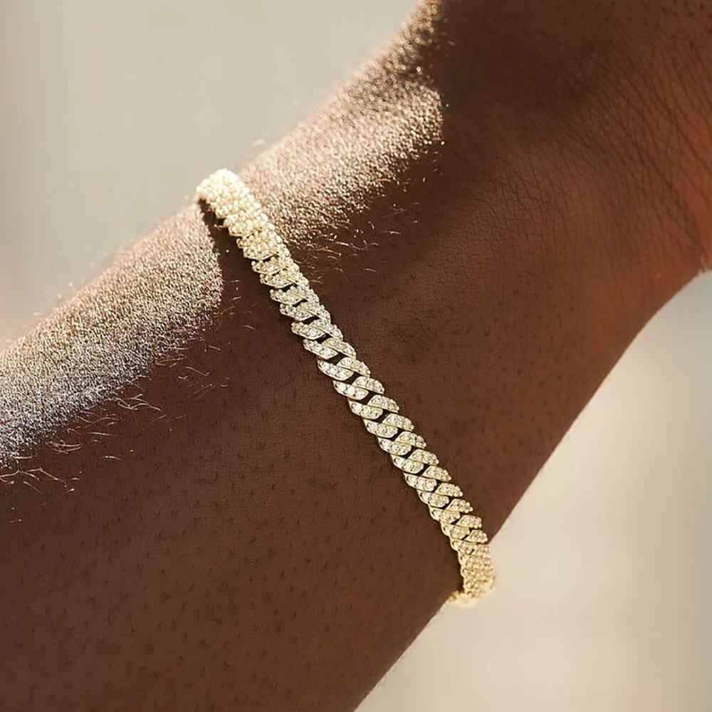 Hip Hop Rock Street Cuban Bracelet - RIYOVA Jewelry