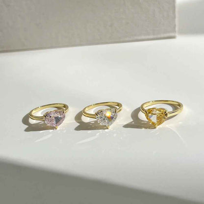 True Love Heart Ring - RIYOVA Jewelry