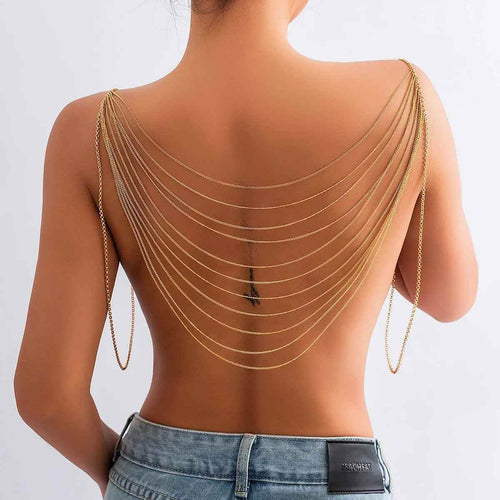 Diana Body Chain - RIYOVA Jewelry