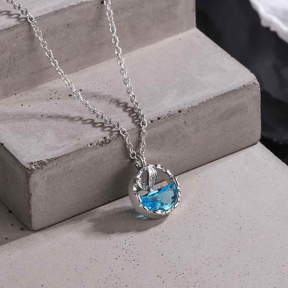Mystic Fin Necklace - RIYOVA Jewelry