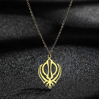 Khanda Shakti Necklace - RIYOVA Jewelry