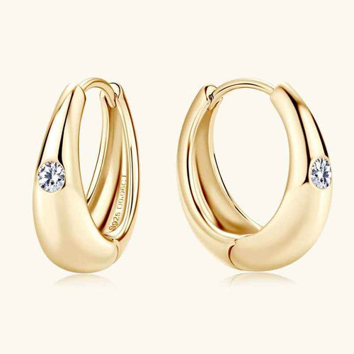 Elora Hoops Earrings - RIYOVA Jewelry