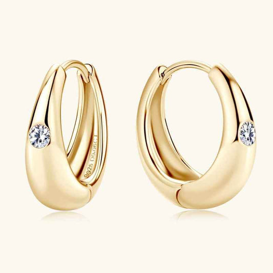 Elora Hoops Earrings - RIYOVA Jewelry