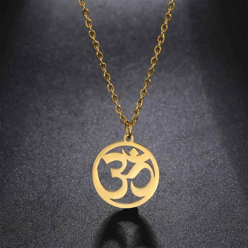Divine Om Necklace - RIYOVA Jewelry