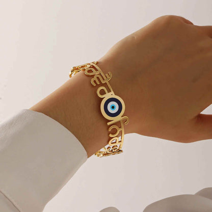 Ek Onkar Evil Eye Bracelet - RIYOVA Jewelry