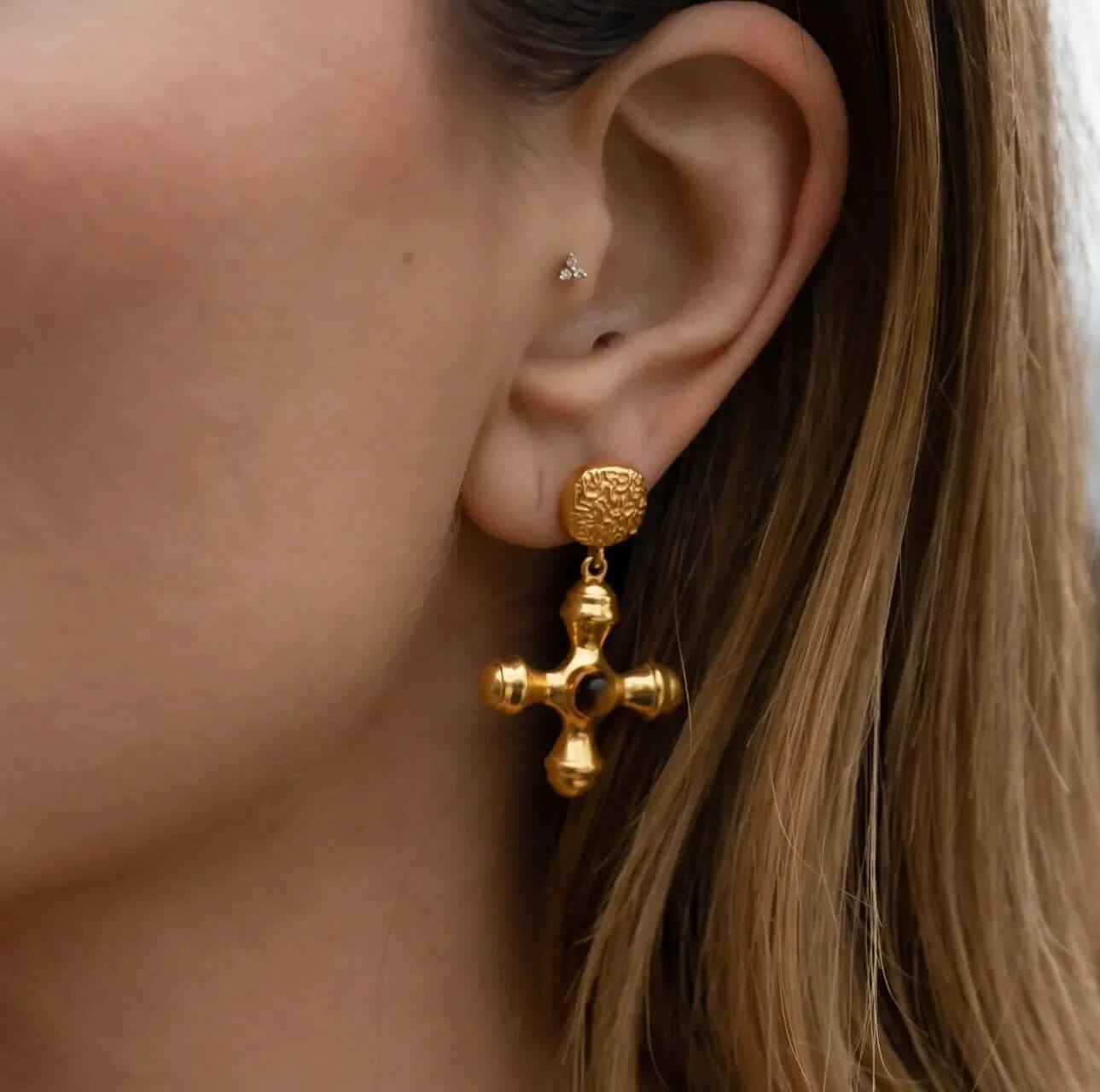 Milly Natural Stone Earrings - RIYOVA Jewelry