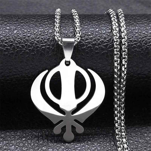 Khanda Strength Necklace - RIYOVA Jewelry