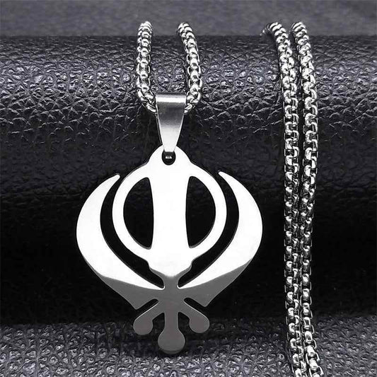 Khanda Strength Necklace - RIYOVA Jewelry