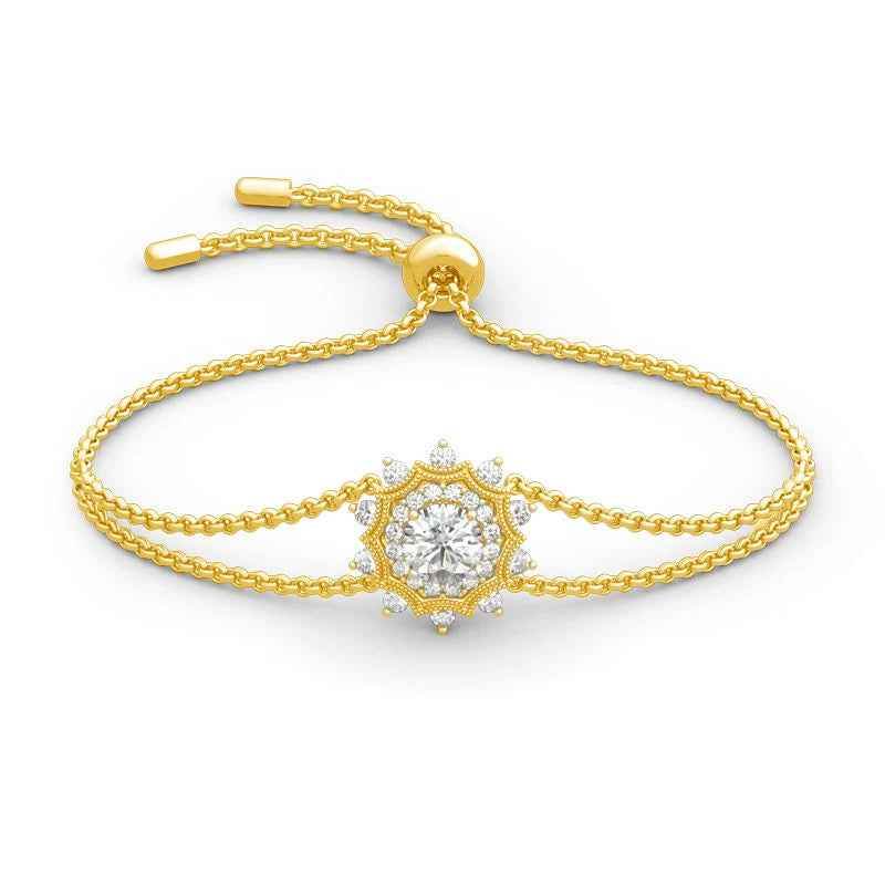 Orchid Bracelet - RIYOVA Jewelry