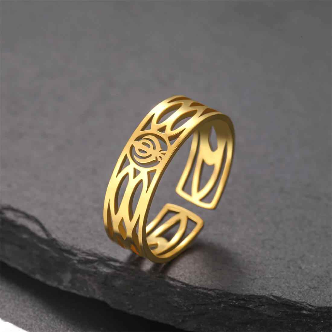 Khanda Divine Ring - RIYOVA Jewelry