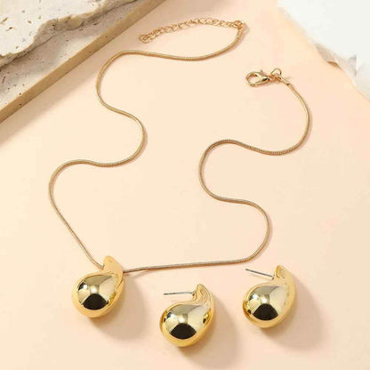 Crystal Drop Jewelry Set - RIYOVA Jewelry