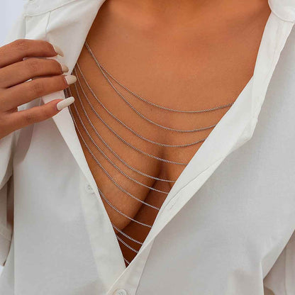 Diana Body Chain - RIYOVA Jewelry