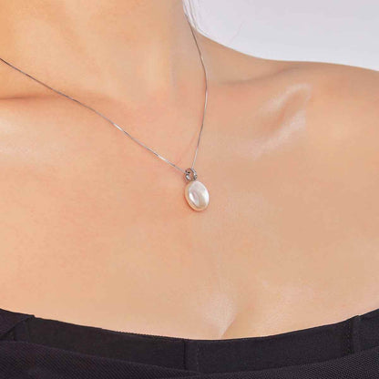 Megara Pearl Necklace - RIYOVA Jewelry