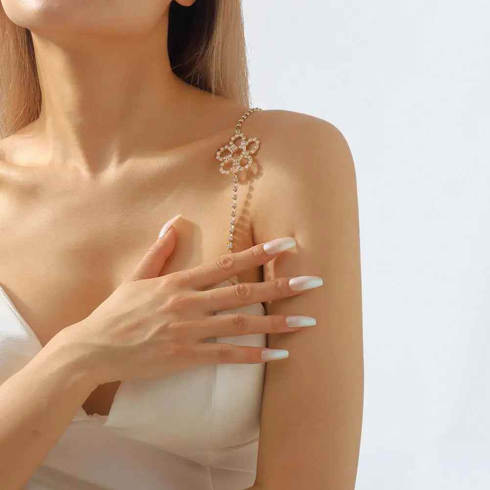 Flora Shoulder Chain - RIYOVA Jewelry