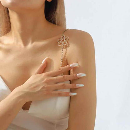 Flora Shoulder Chain - RIYOVA Jewelry