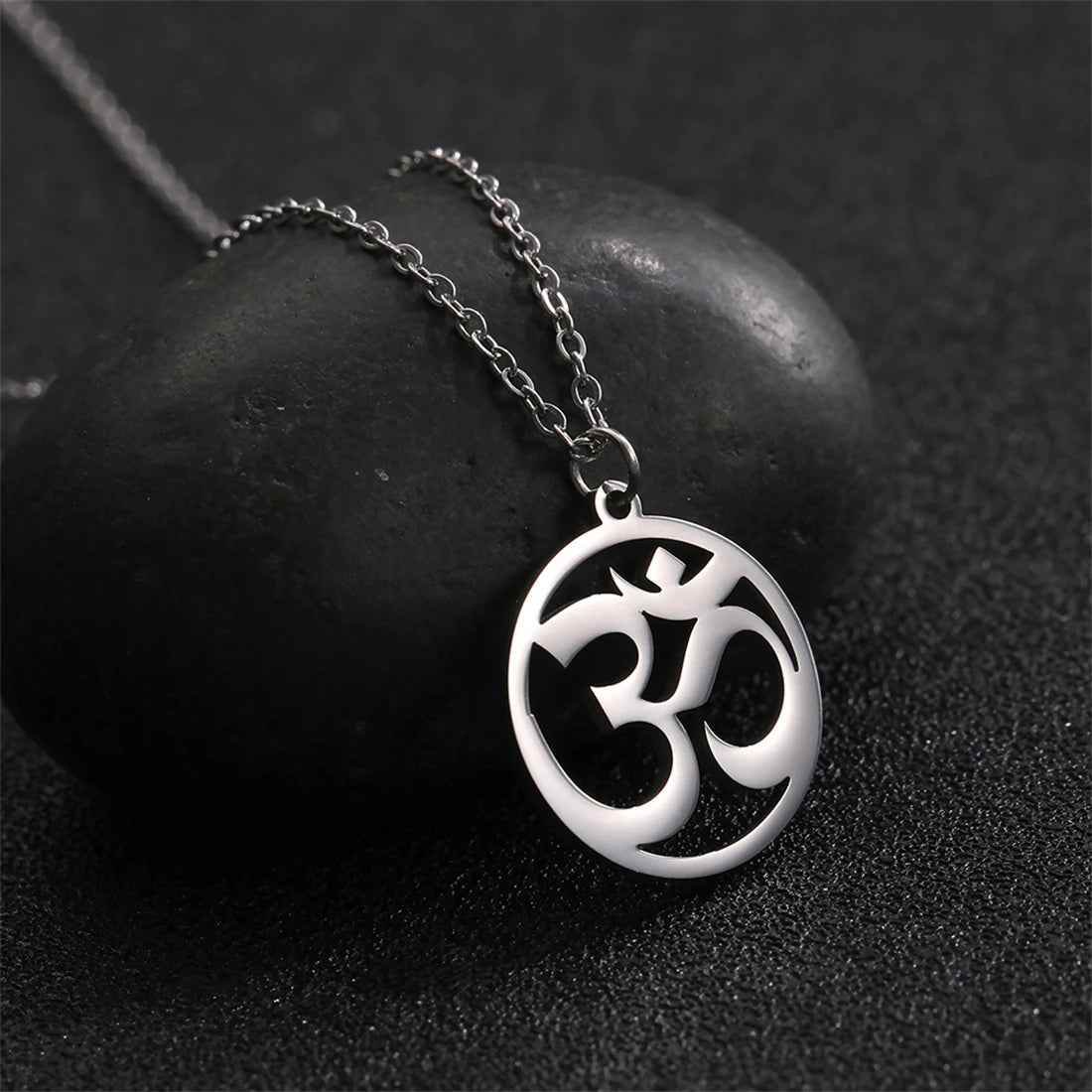 Divine Om Necklace - RIYOVA Jewelry