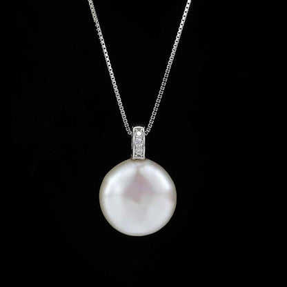 Megara Pearl Necklace - RIYOVA Jewelry