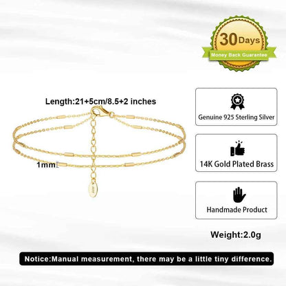 Adoria Anklets - RIYOVA Jewelry