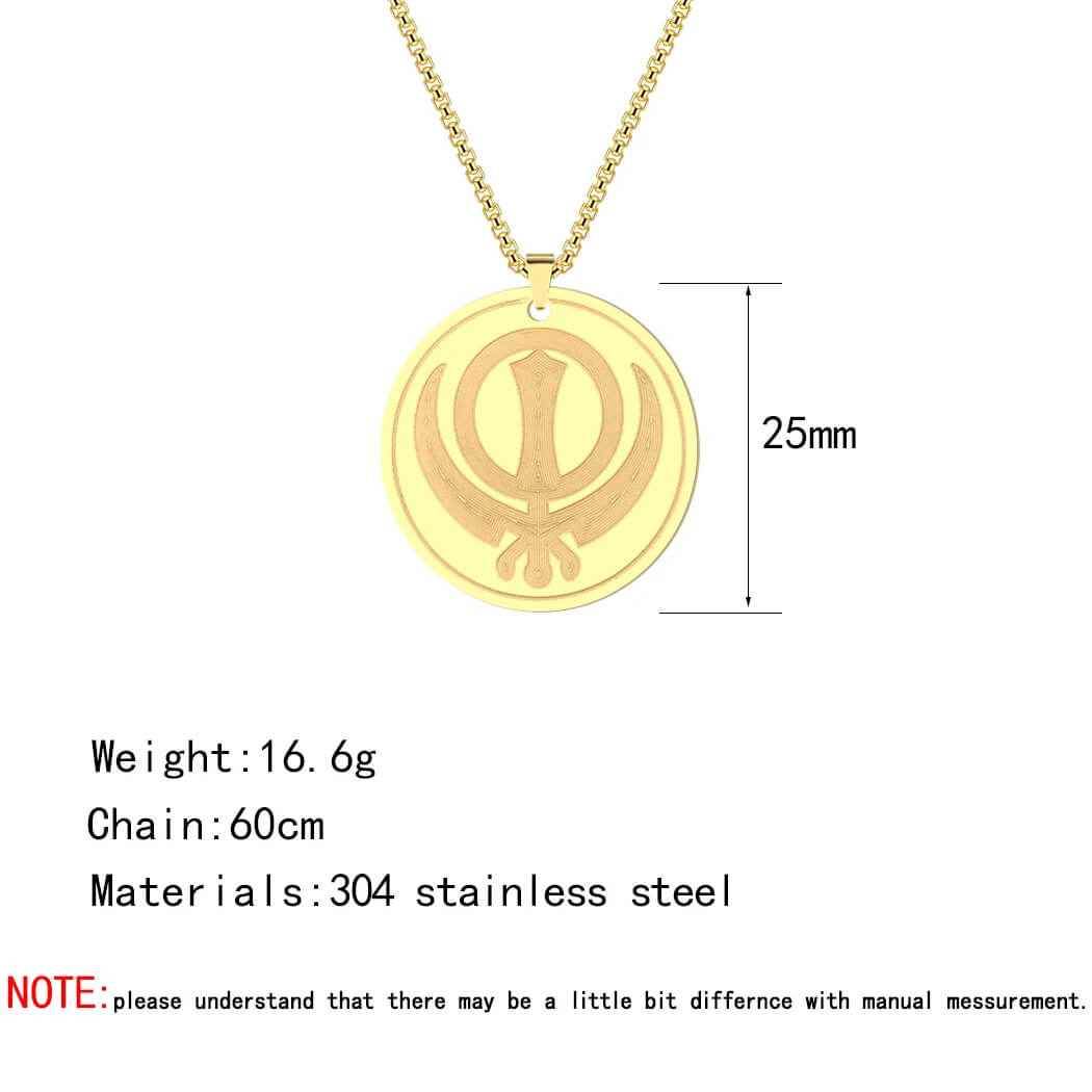 Khalsa Heritage Necklace - RIYOVA Jewelry