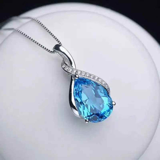 Azure Necklace - RIYOVA Jewelry