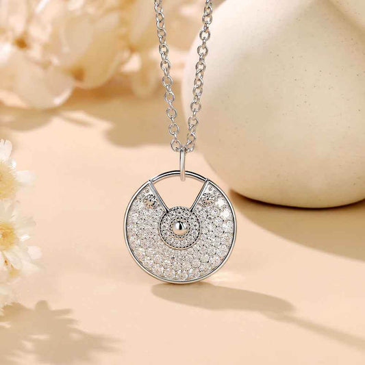 Bulgari Moissanite Necklace - RIYOVA Jewelry