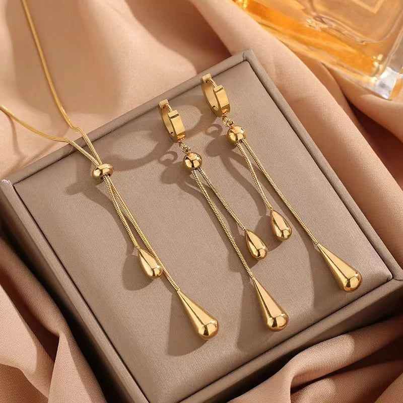 Aurora Drop Earrings - RIYOVA Jewelry