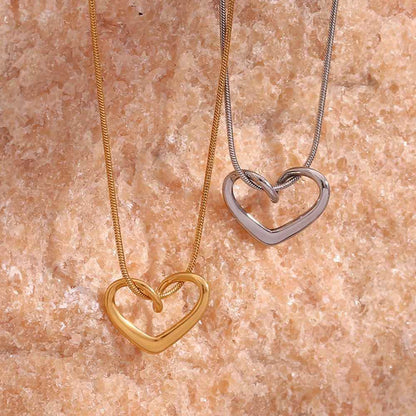 Cordina Heart Necklace - RIYOVA Jewelry