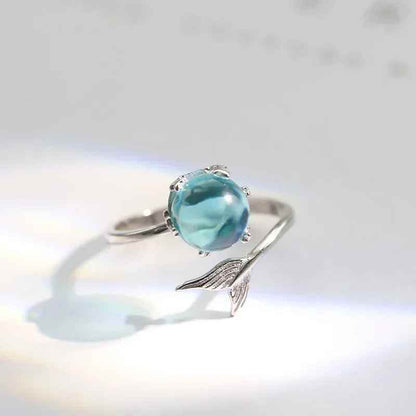 Mystic Tail Ring - RIYOVA Jewelry