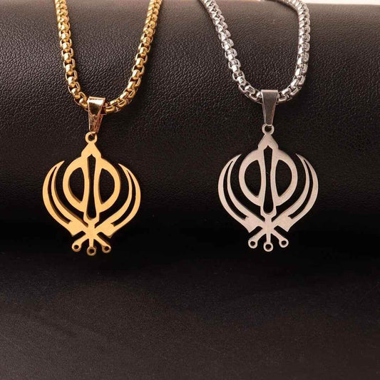 Khanda Necklace - RIYOVA Jewelry