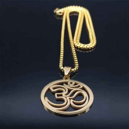 Omkara Grace Necklace - RIYOVA Jewelry