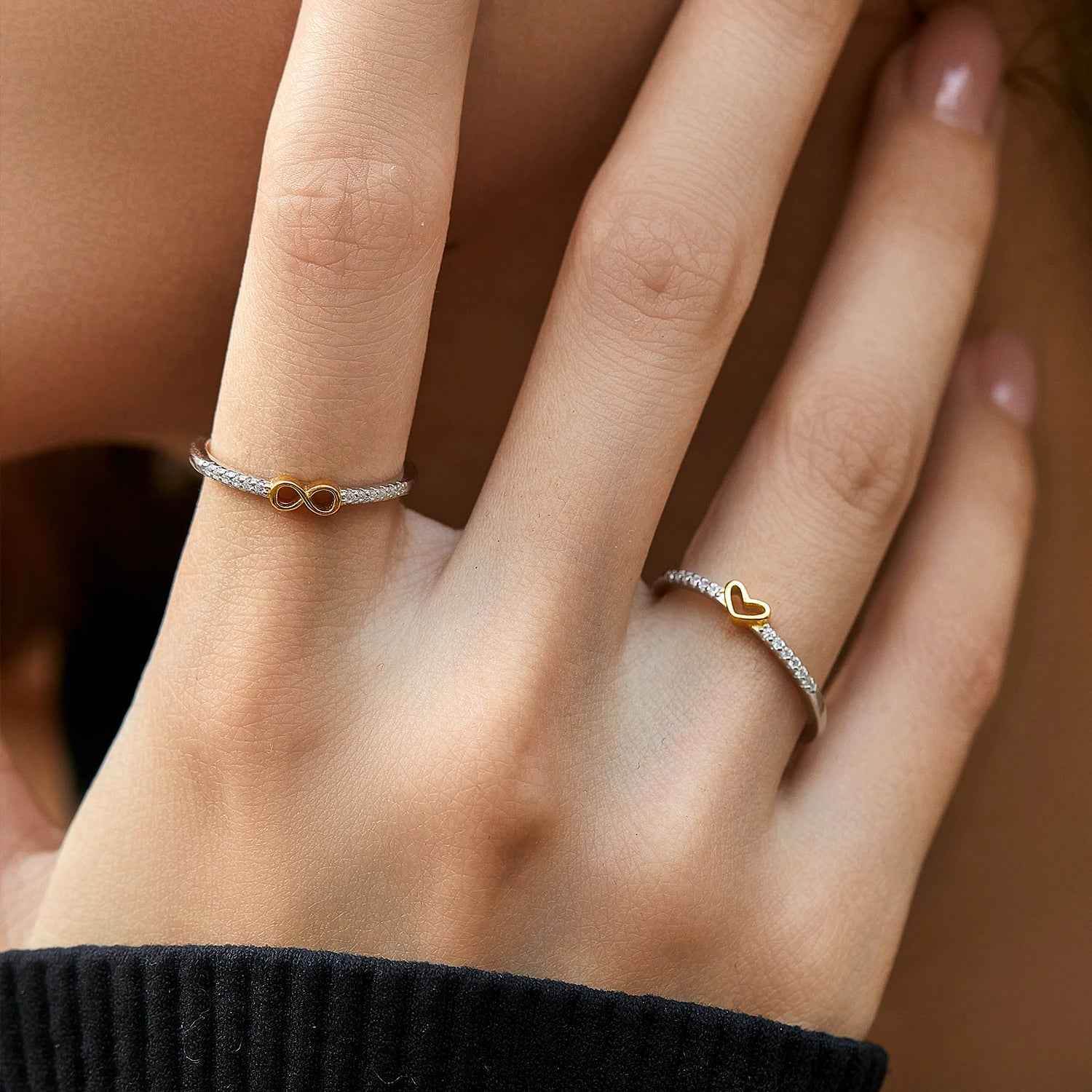 Infinity Knot Ring - RIYOVA Jewelry