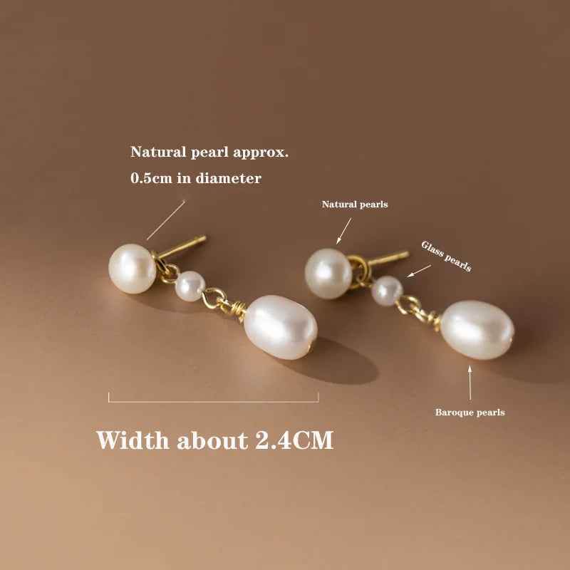 Margaret Pearl Earrings - RIYOVA Jewelry