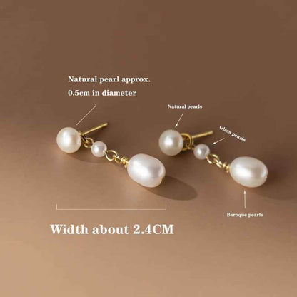 Margaret Pearl Earrings - RIYOVA Jewelry