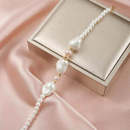 Lustra Pearl Bracelet - RIYOVA Jewelry