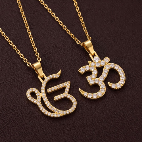 3D Ek Onkar Om Unity Necklace RIYOVA