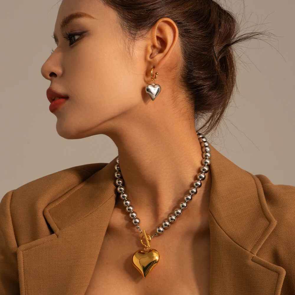 Corazon Earrings - RIYOVA Jewelry