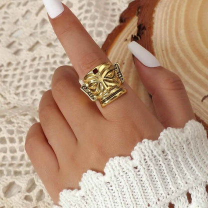 Sanxingdui Legacy Ring - RIYOVA Jewelry