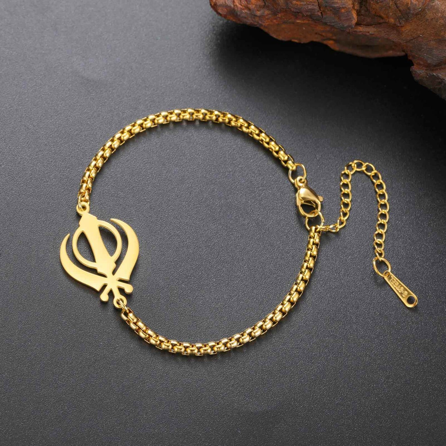 Khalsa Pride Khanda Bracelet - RIYOVA Jewelry
