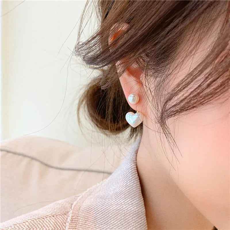 Dainty Love Studs - RIYOVA Jewelry