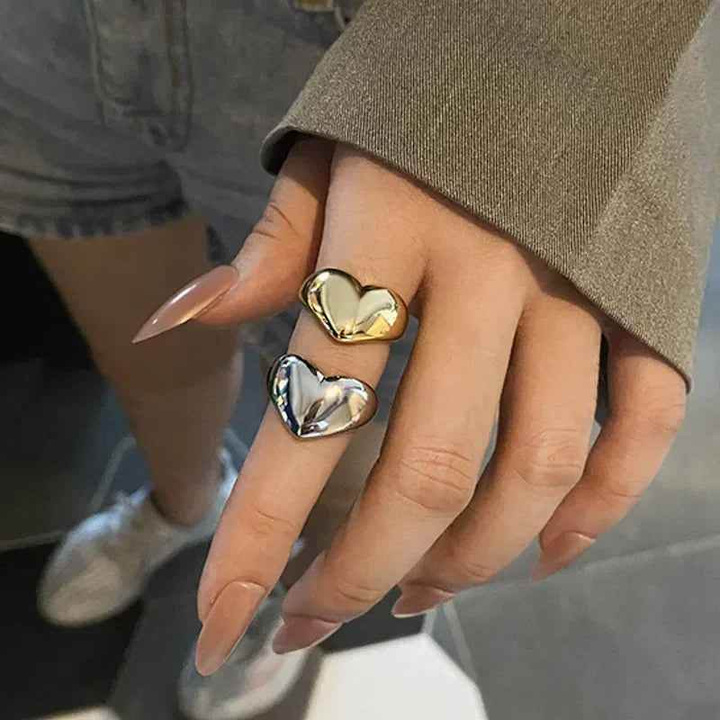 Lustrous Heart Ring - RIYOVA Jewelry