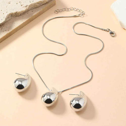 Crystal Drop Jewelry Set - RIYOVA Jewelry