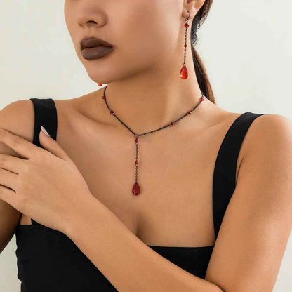Gotham Jewelry Set - Black Edition - RIYOVA Jewelry