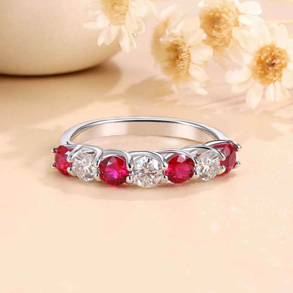 Rubea Moissanite Ring - RIYOVA Jewelry