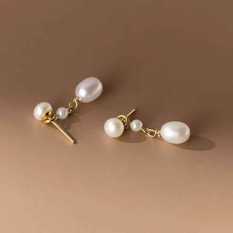 Margaret Pearl Earrings - RIYOVA Jewelry