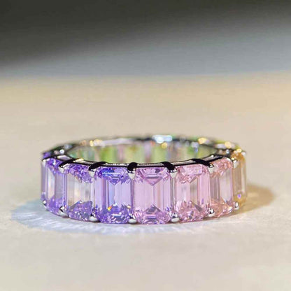 Spectrum Sapphire Ring - RIYOVA Jewelry