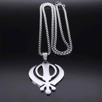 Khanda Strength Necklace - RIYOVA Jewelry