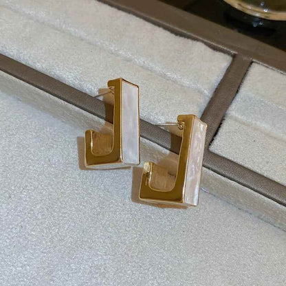 Terra Geometric Earrings - RIYOVA Jewelry