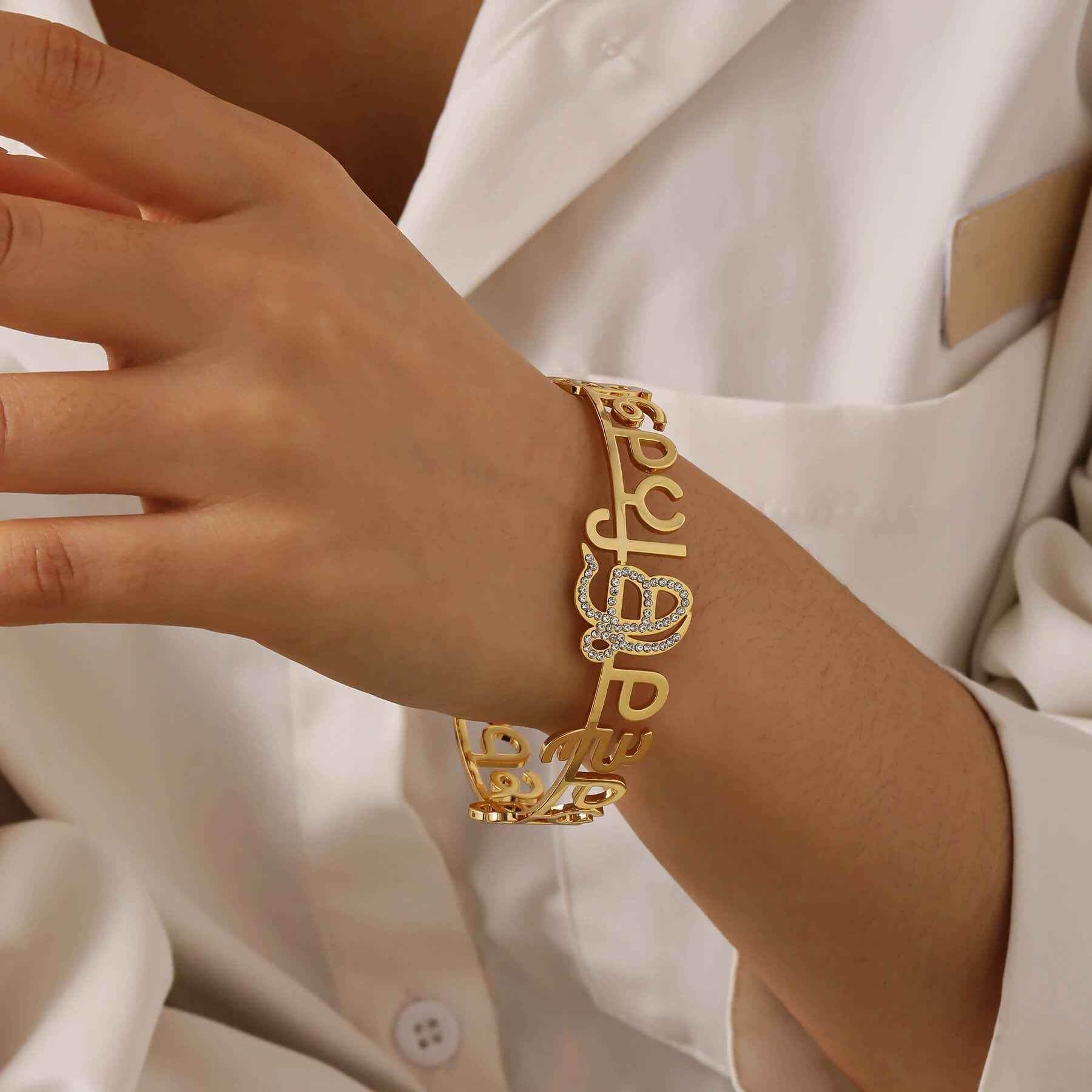 Ek Onkar Evil Eye Bracelet - RIYOVA Jewelry