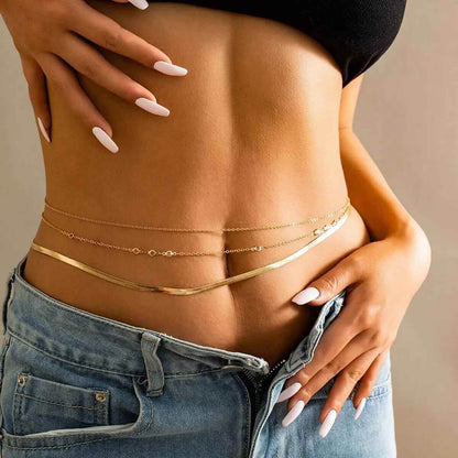 Fiona Body Waist Chain - RIYOVA Jewelry